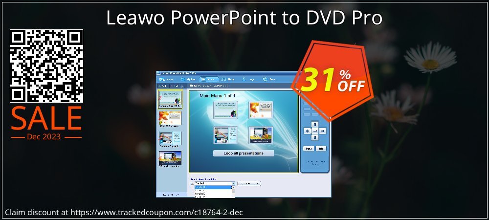 Leawo PowerPoint to DVD Pro coupon on April Fools' Day discount