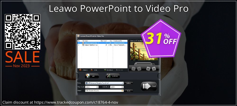 Get 30% OFF Leawo PowerPoint to Video Pro discount