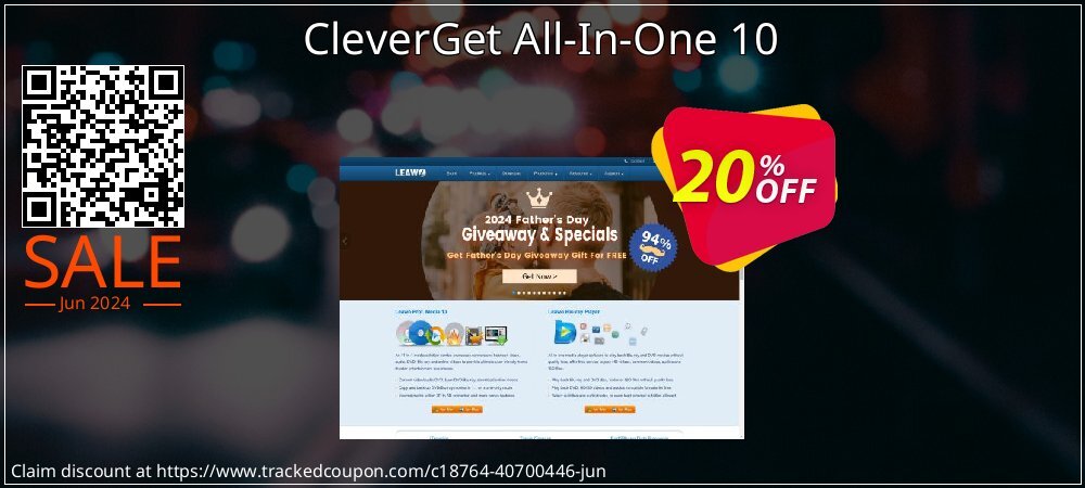 CleverGet All-In-One 10 coupon on National Loyalty Day sales