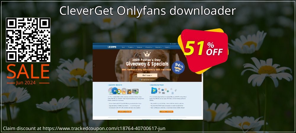 CleverGet Onlyfans downloader coupon on Working Day sales