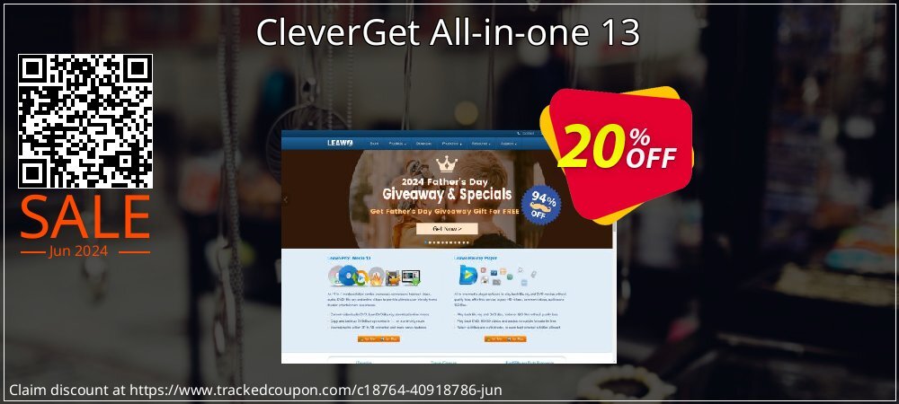 CleverGet All-in-one 13 coupon on National Loyalty Day sales
