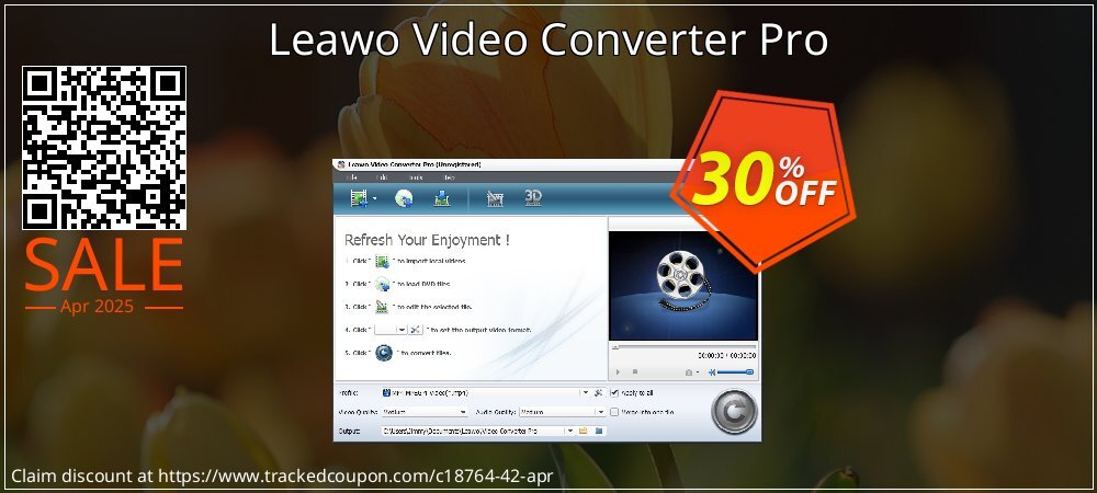 Leawo Video Converter Pro coupon on April Fools' Day discounts