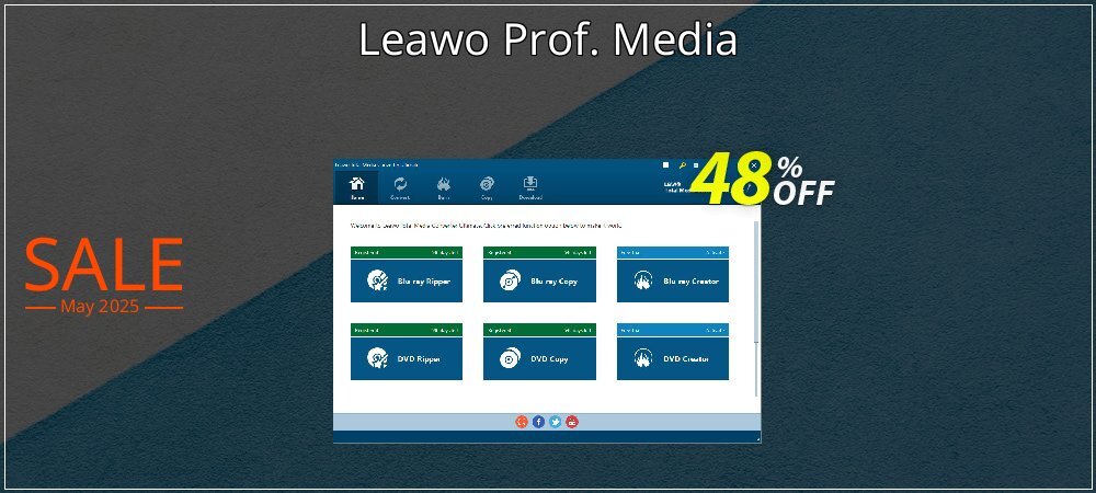 Leawo Prof. Media coupon on April Fools' Day deals