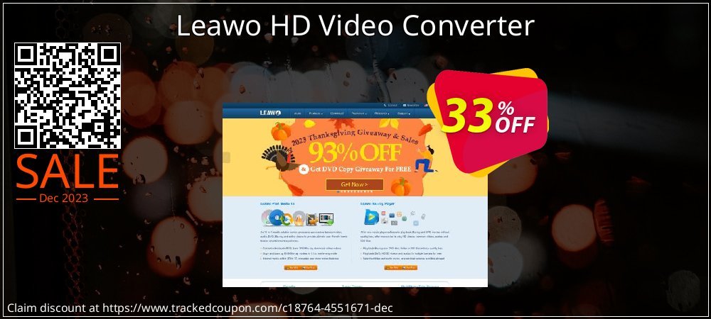 Get 30% OFF Leawo HD Video Converter offering sales