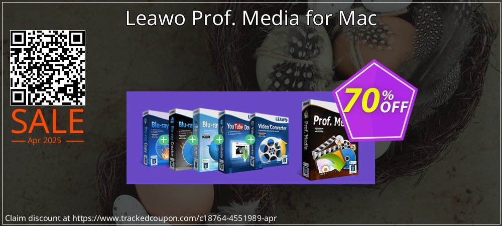 Leawo Prof. Media for Mac coupon on World Password Day discounts