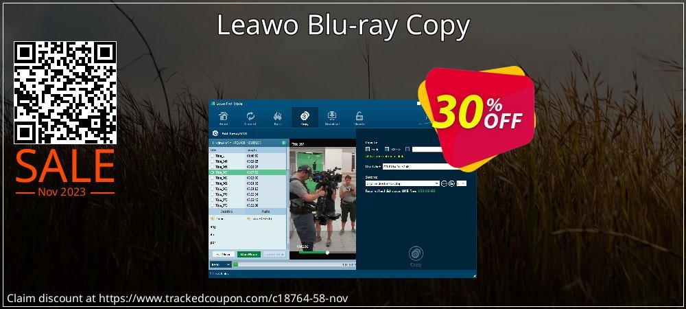 Leawo Blu-ray Copy coupon on Virtual Vacation Day offering discount