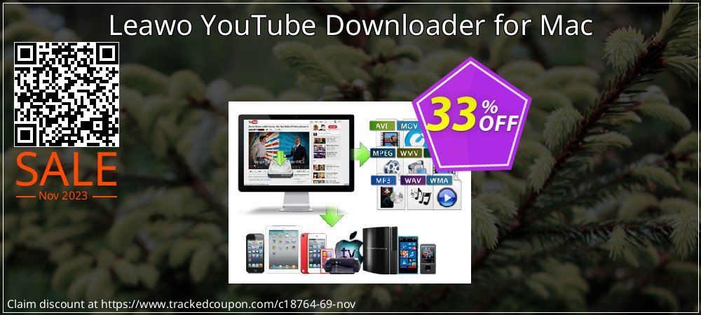 Leawo YouTube Downloader for Mac coupon on April Fools' Day super sale