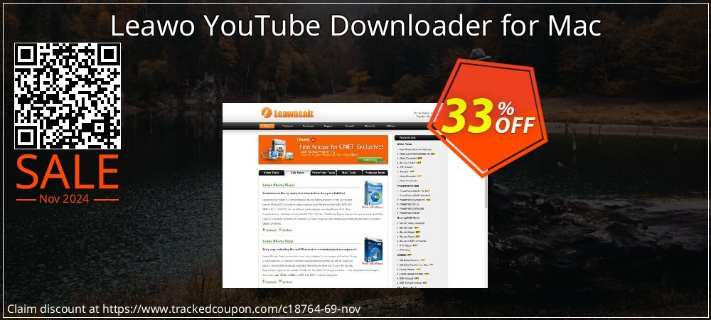 Leawo YouTube Downloader for Mac coupon on World Password Day promotions