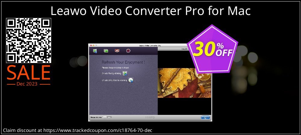 Leawo Video Converter Pro for Mac coupon on World Backup Day discounts