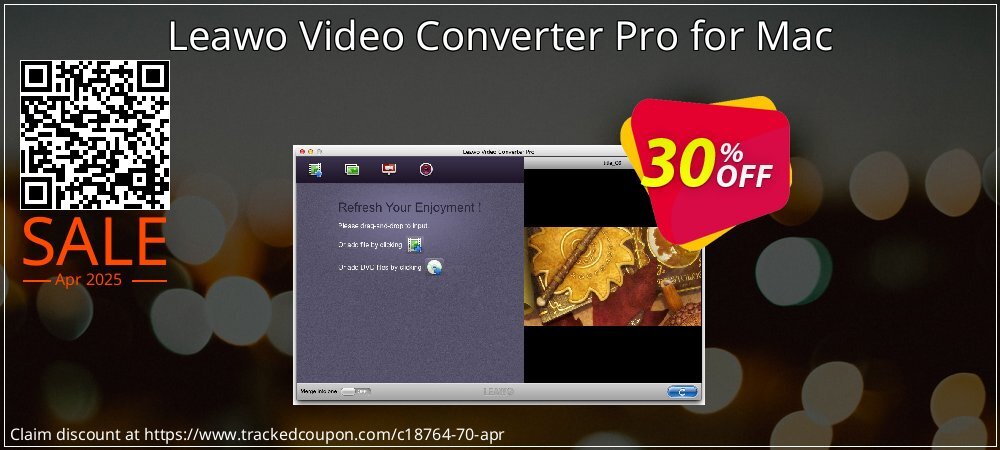 Leawo Video Converter Pro for Mac coupon on National Walking Day promotions