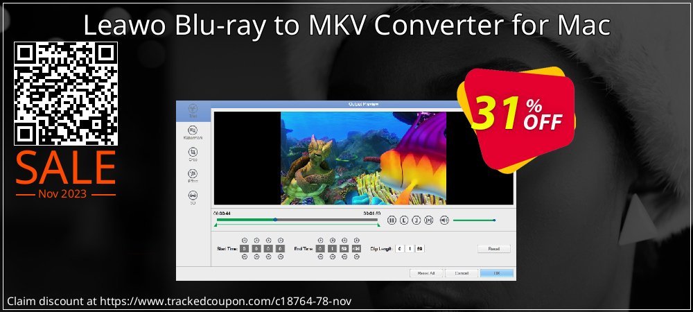 Leawo Blu-ray to MKV Converter for Mac coupon on Easter Day discounts