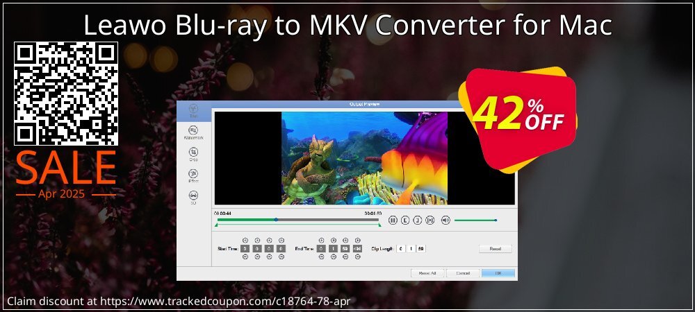 Leawo Blu-ray to MKV Converter for Mac coupon on Easter Day discounts