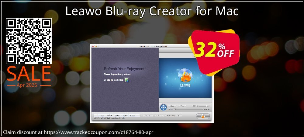 Leawo Blu-ray Creator for Mac coupon on National Walking Day sales