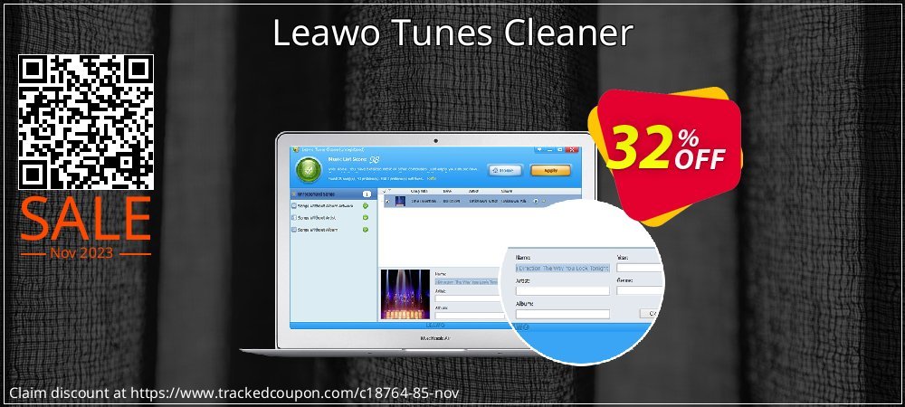 Get 30% OFF Leawo Tunes Cleaner offering sales