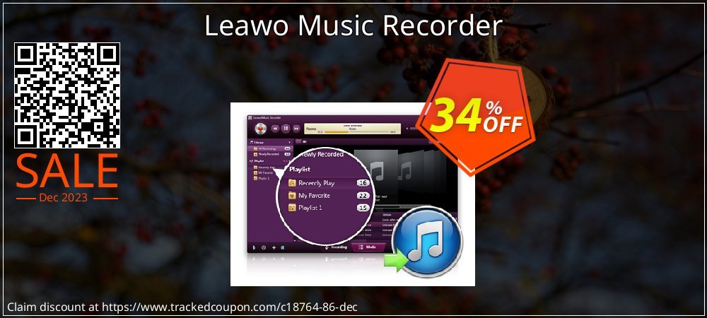 Get 30% OFF Leawo Music Recorder promo