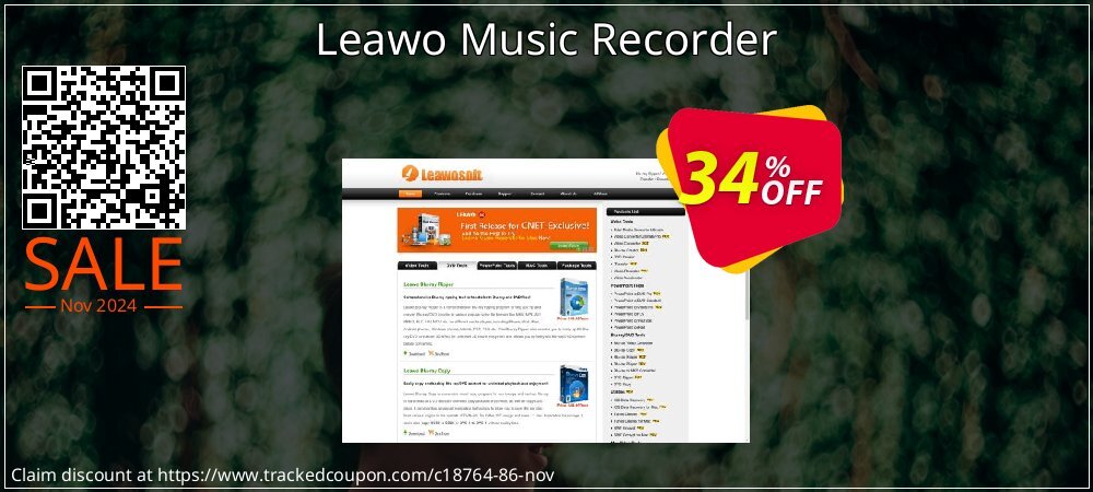 Leawo Music Recorder coupon on World Party Day super sale