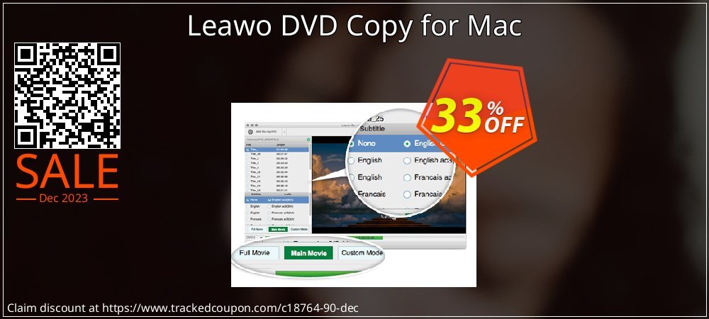 Leawo DVD Copy for Mac coupon on National Walking Day deals