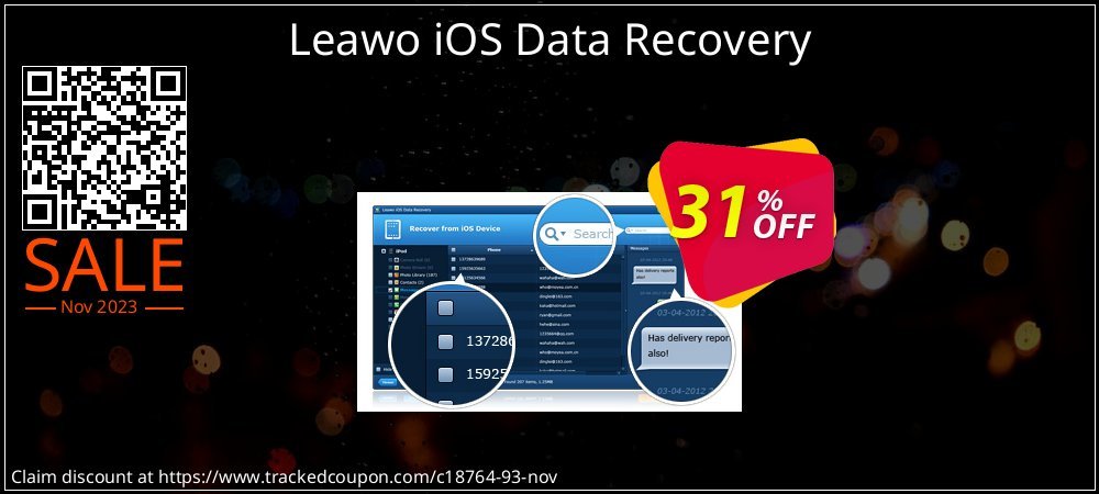 Leawo iOS Data Recovery coupon on Easter Day offering discount