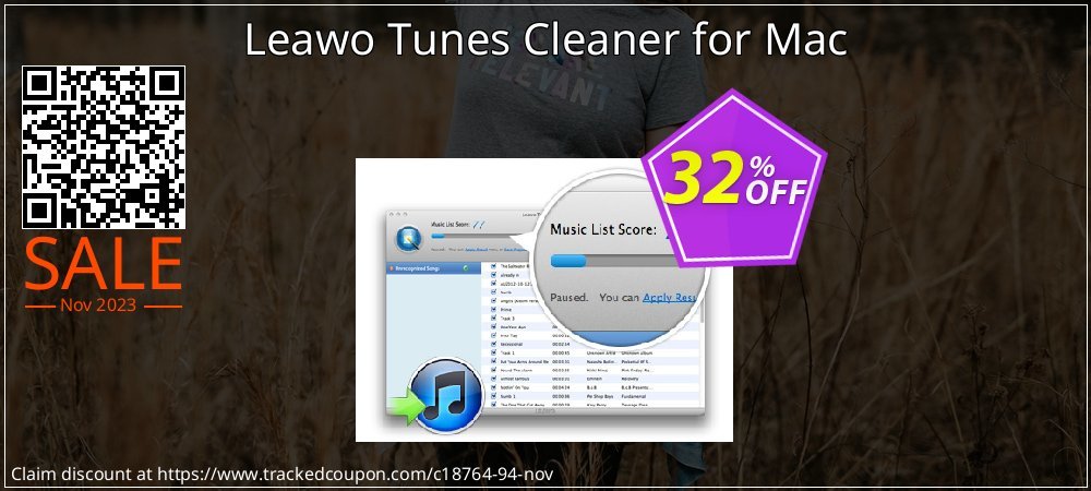 Leawo Tunes Cleaner for Mac coupon on Tell a Lie Day offering sales