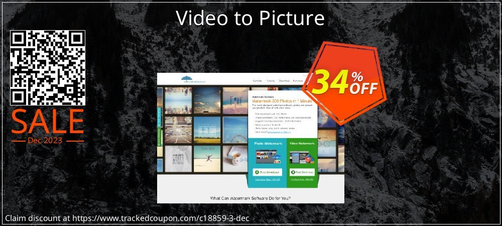 Video to Picture coupon on Easter Day sales