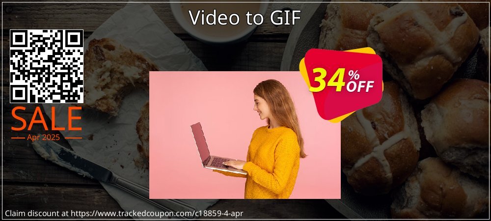 Video to GIF coupon on National Smile Day offer