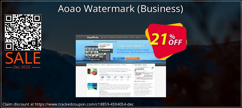 Aoao Watermark - Business  coupon on National Smile Day offer
