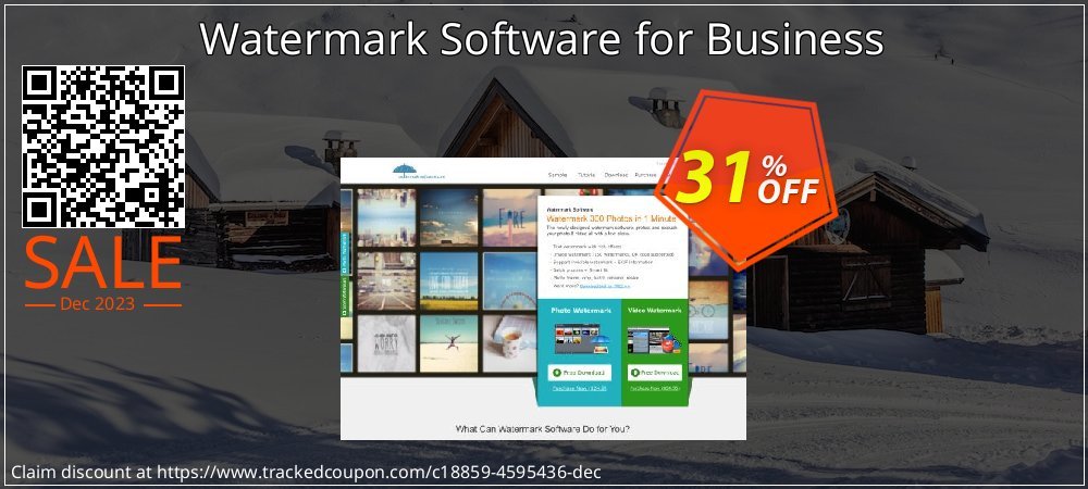 Watermark Software for Business coupon on World Whisky Day discounts