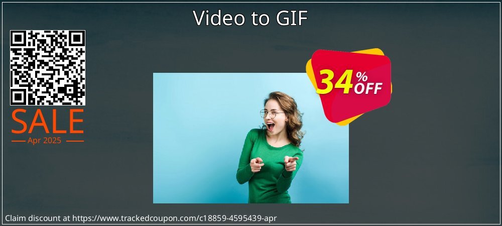 Video to GIF coupon on Tell a Lie Day sales