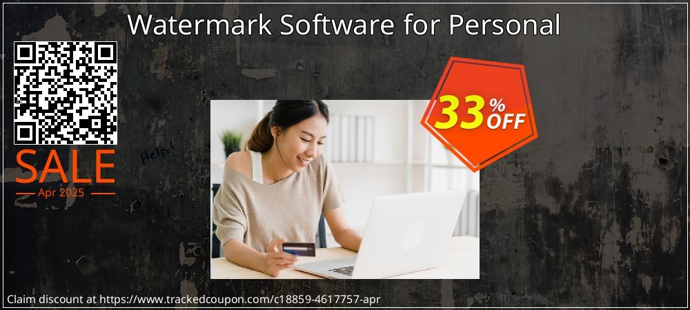 Watermark Software for Personal coupon on April Fools' Day discounts