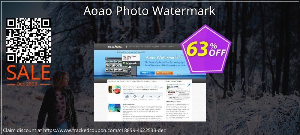 Aoao Photo Watermark coupon on Constitution Memorial Day offering sales