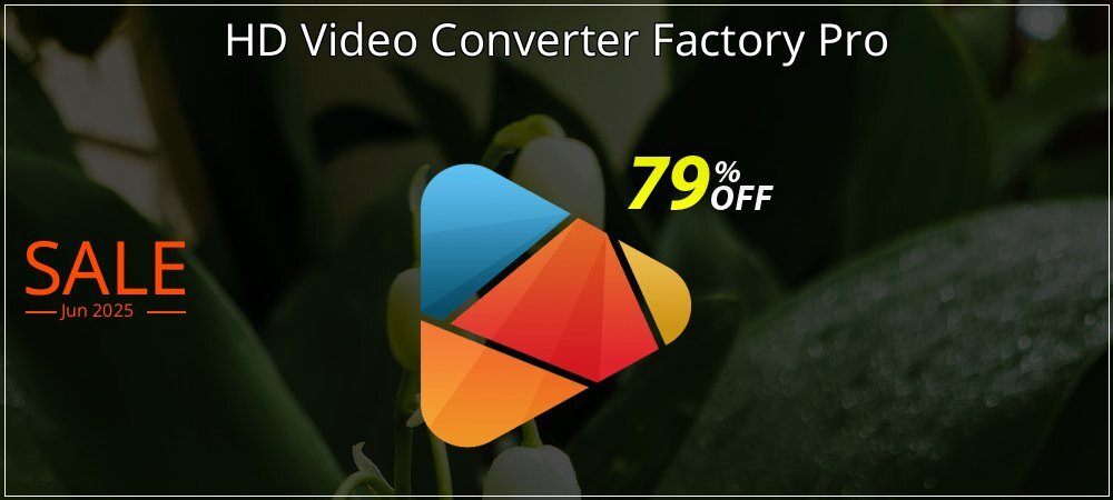 HD Video Converter Factory Pro coupon on April Fools' Day sales