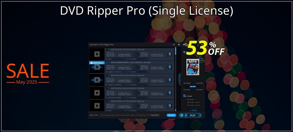 DVD Ripper Pro - Single License  coupon on Mother Day discount
