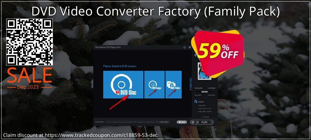 DVD Video Converter Factory - Family Pack  coupon on National Pizza Party Day super sale