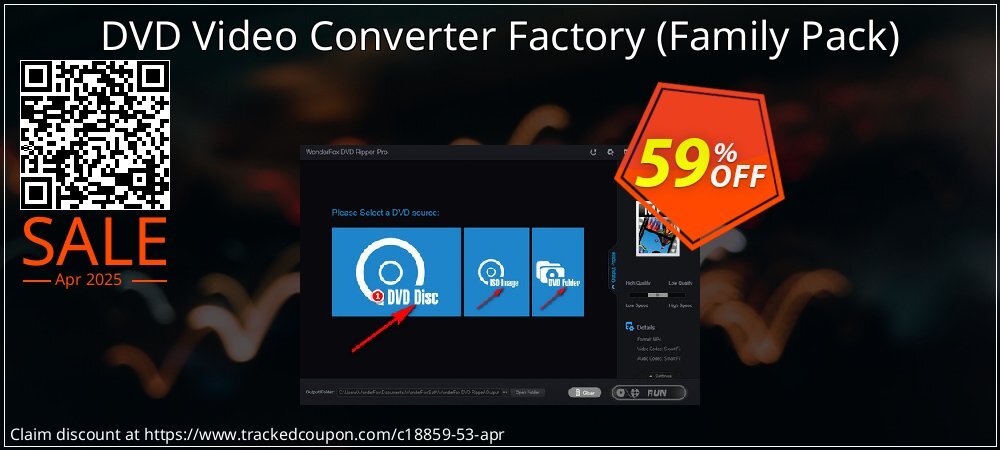 DVD Video Converter Factory - Family Pack  coupon on Easter Day offering sales