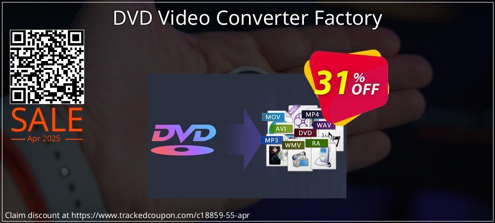 DVD Video Converter Factory coupon on National Walking Day discounts