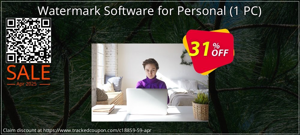 Watermark Software for Personal - 1 PC  coupon on Tell a Lie Day offer