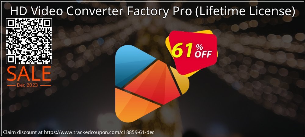 HD Video Converter Factory Pro - Lifetime License  coupon on ​Coffee Day deals