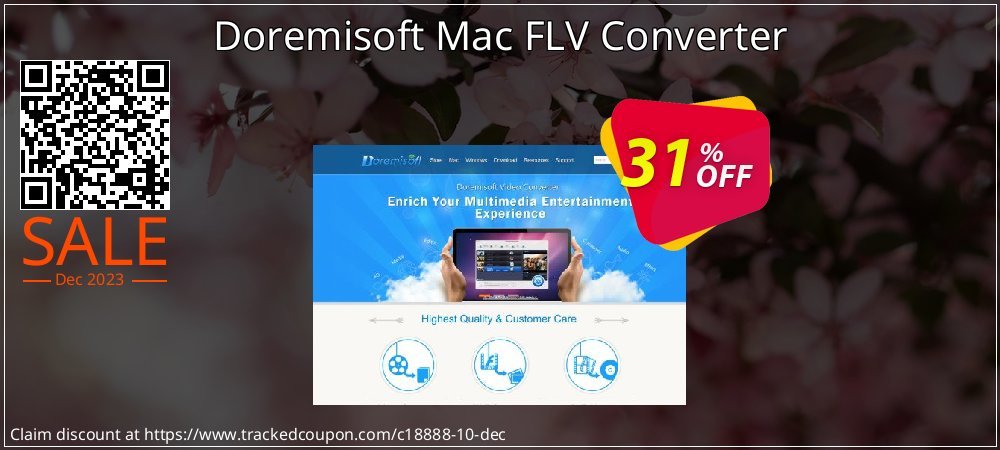 Doremisoft Mac FLV Converter coupon on National Walking Day sales