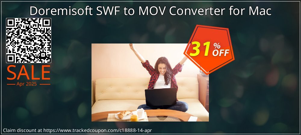 Doremisoft SWF to MOV Converter for Mac coupon on World Password Day offering sales