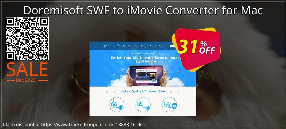 Doremisoft SWF to iMovie Converter for Mac coupon on World Party Day super sale