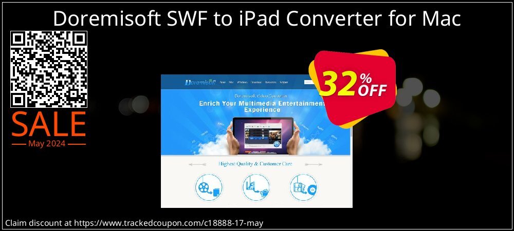 Doremisoft SWF to iPad Converter for Mac coupon on Working Day promotions