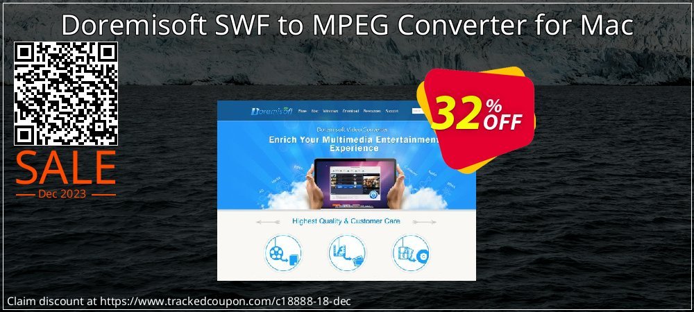 Doremisoft SWF to MPEG Converter for Mac coupon on Constitution Memorial Day sales