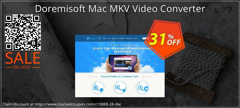 Doremisoft Mac MKV Video Converter coupon on Easter Day sales