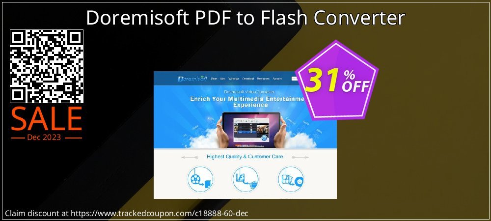 Doremisoft PDF to Flash Converter coupon on World Backup Day offering discount