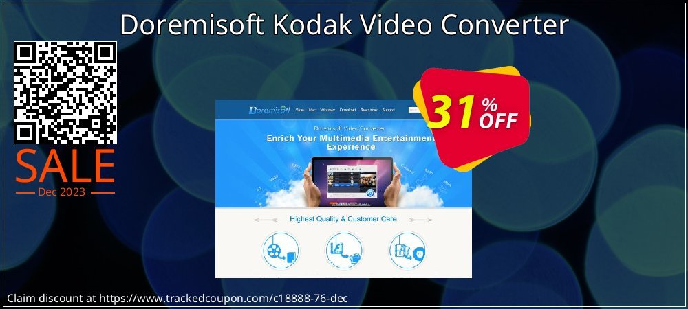 Doremisoft Kodak Video Converter coupon on National Loyalty Day offering discount