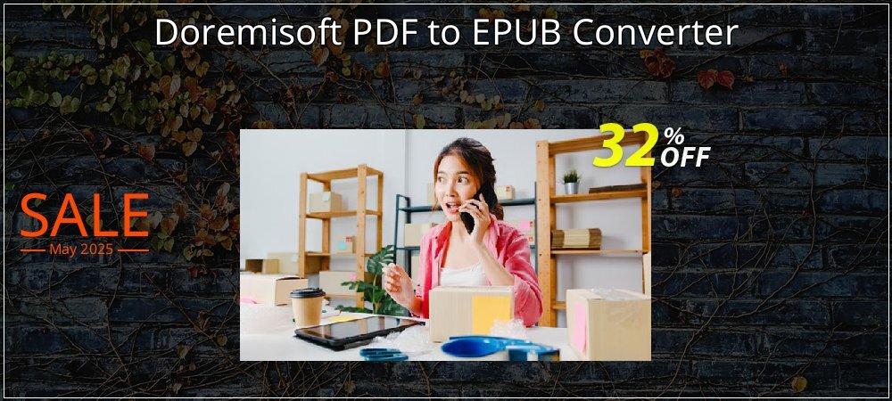 Doremisoft PDF to EPUB Converter coupon on Graduation 2025 offering sales