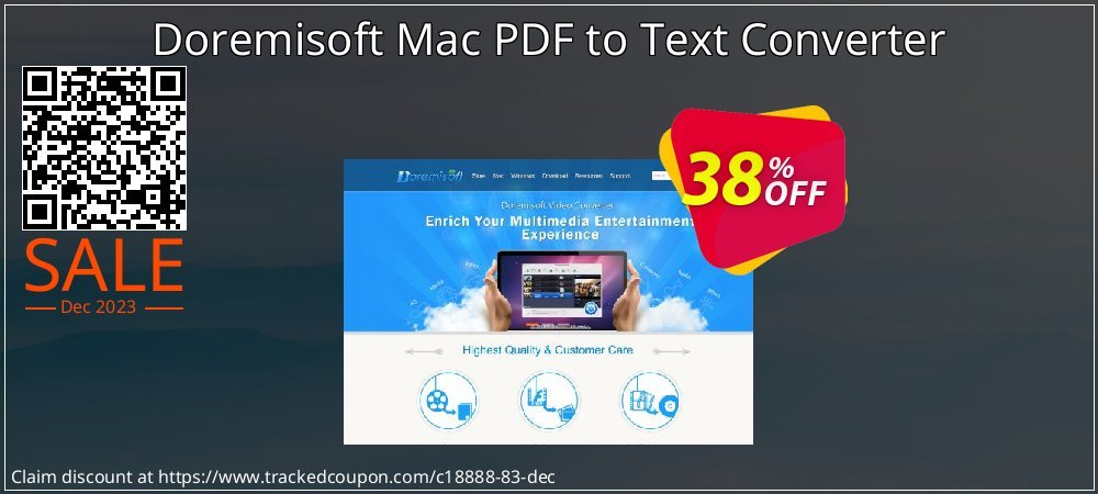 Doremisoft Mac PDF to Text Converter coupon on Easter Day deals