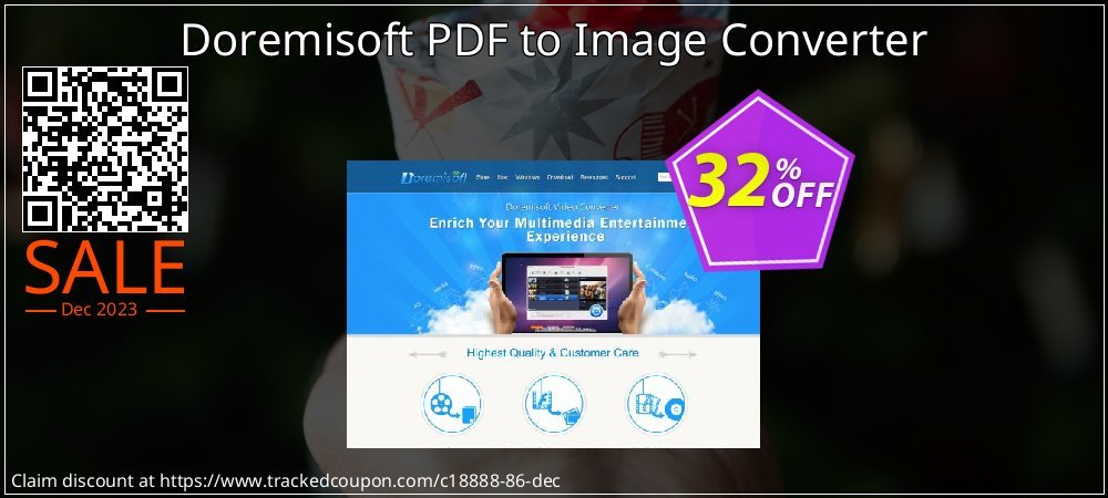 Doremisoft PDF to Image Converter coupon on World Party Day offering discount