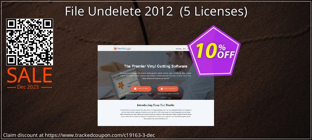 File Undelete 2012  - 5 Licenses  coupon on Easter Day discounts