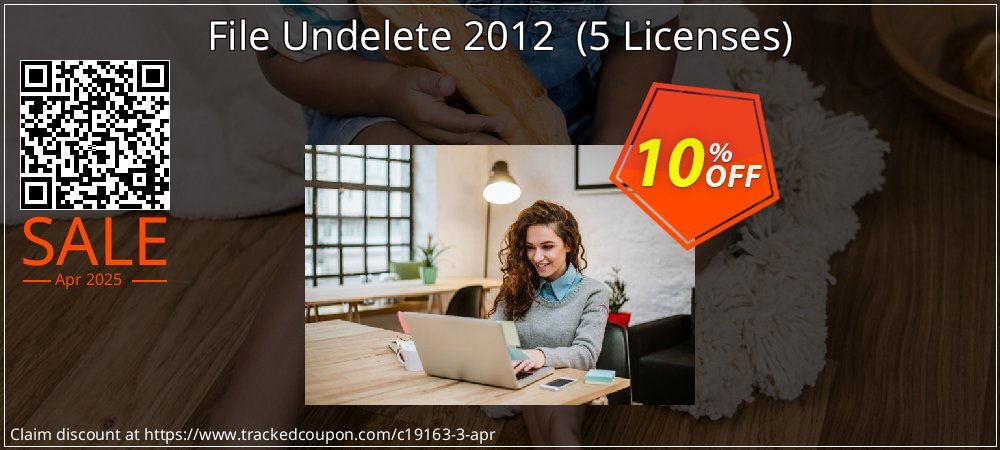 File Undelete 2012  - 5 Licenses  coupon on Easter Day discounts